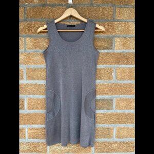 Roberto Collina pewter metallic dress size small